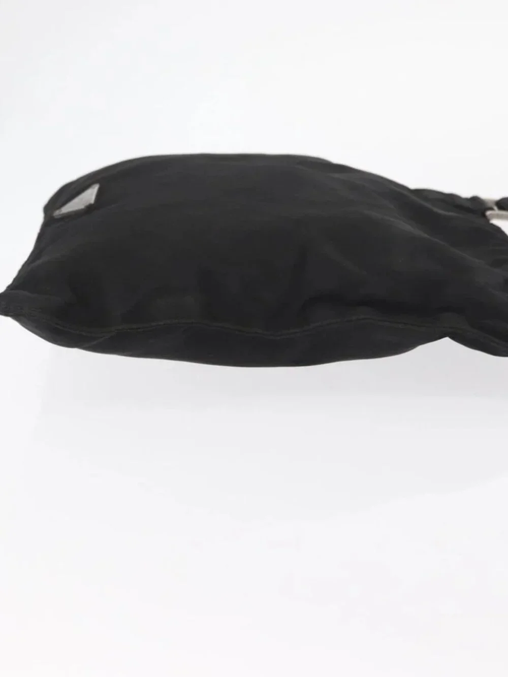 PRADA Shoulder Bag Nylon Black Silver Auth - Picture 6 of 16